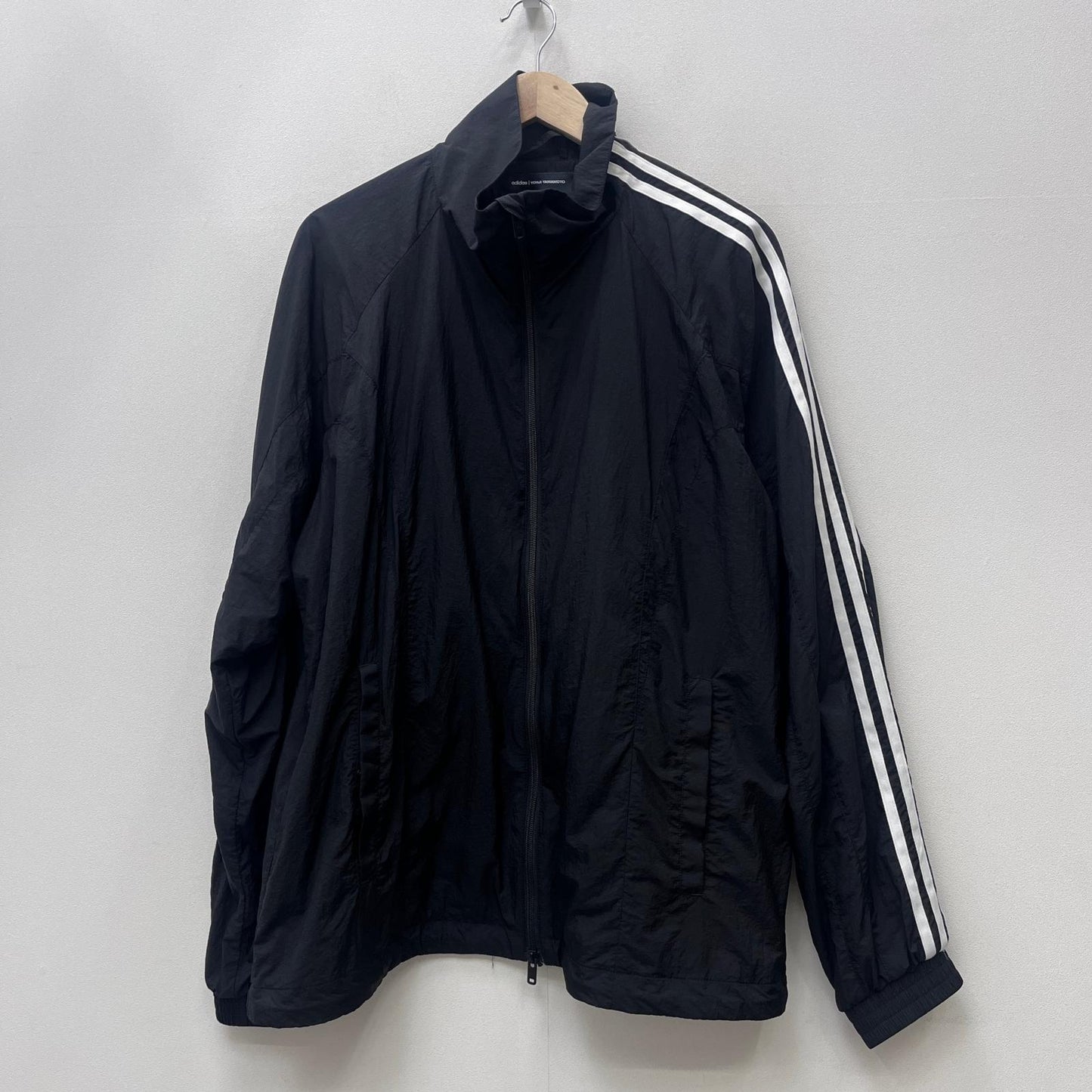 【中古】Yohji Yamamoto | ヨウジヤマモト NYLON SHELL JACKET ナイロンジャケット JD5999 ブラック サイズ：M【加古川店】