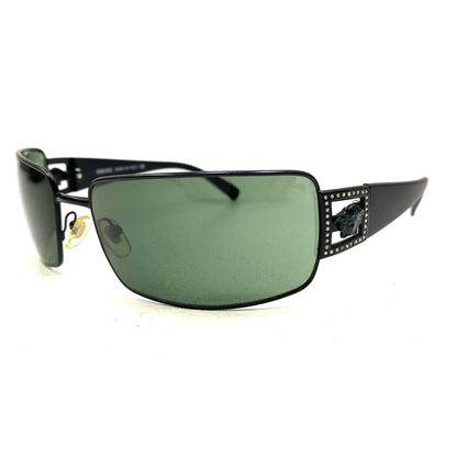 【中古】VERSACE | ヴェルサーチ サングラス 2032-B ブラック【加古川店】