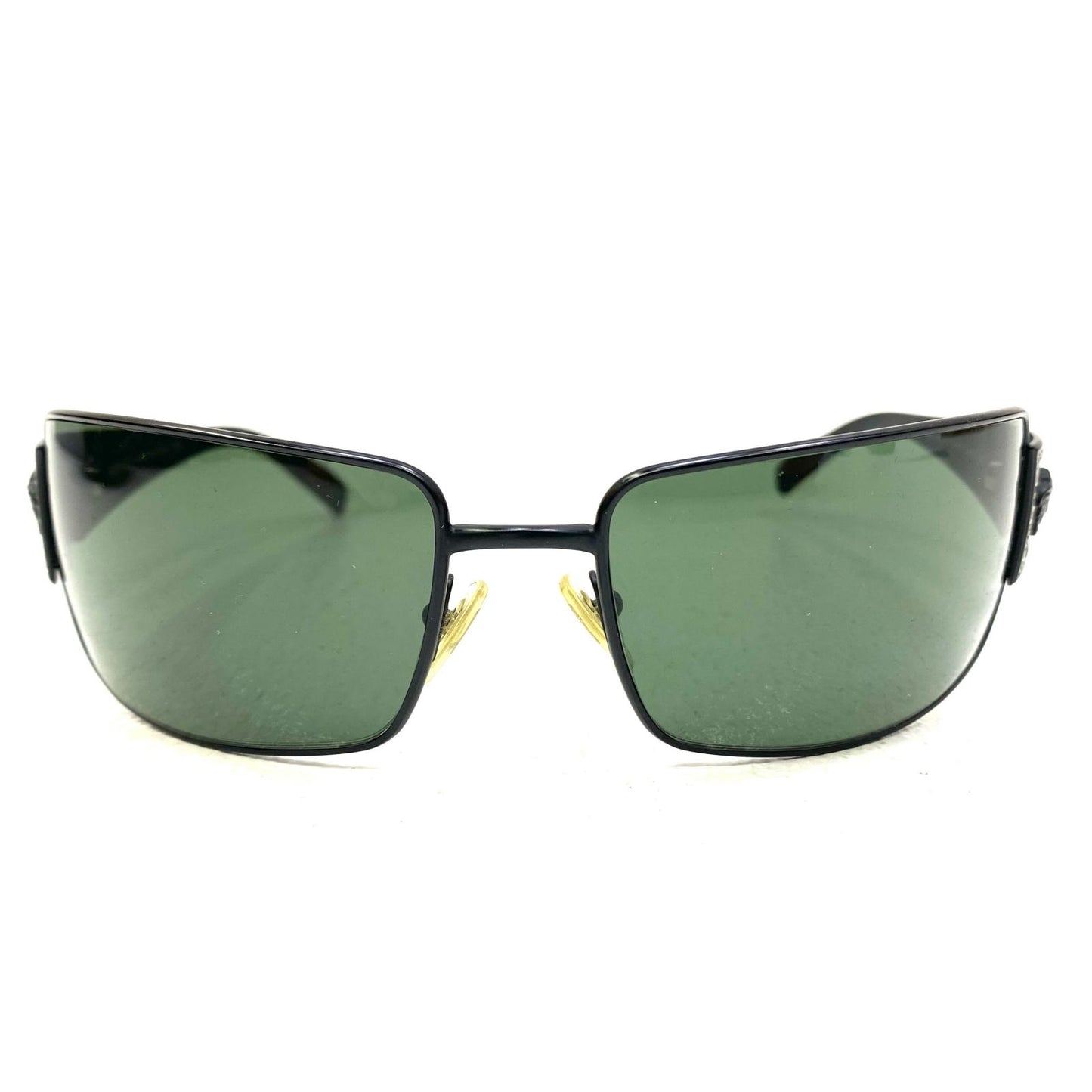 【中古】VERSACE | ヴェルサーチ サングラス 2032-B ブラック【加古川店】