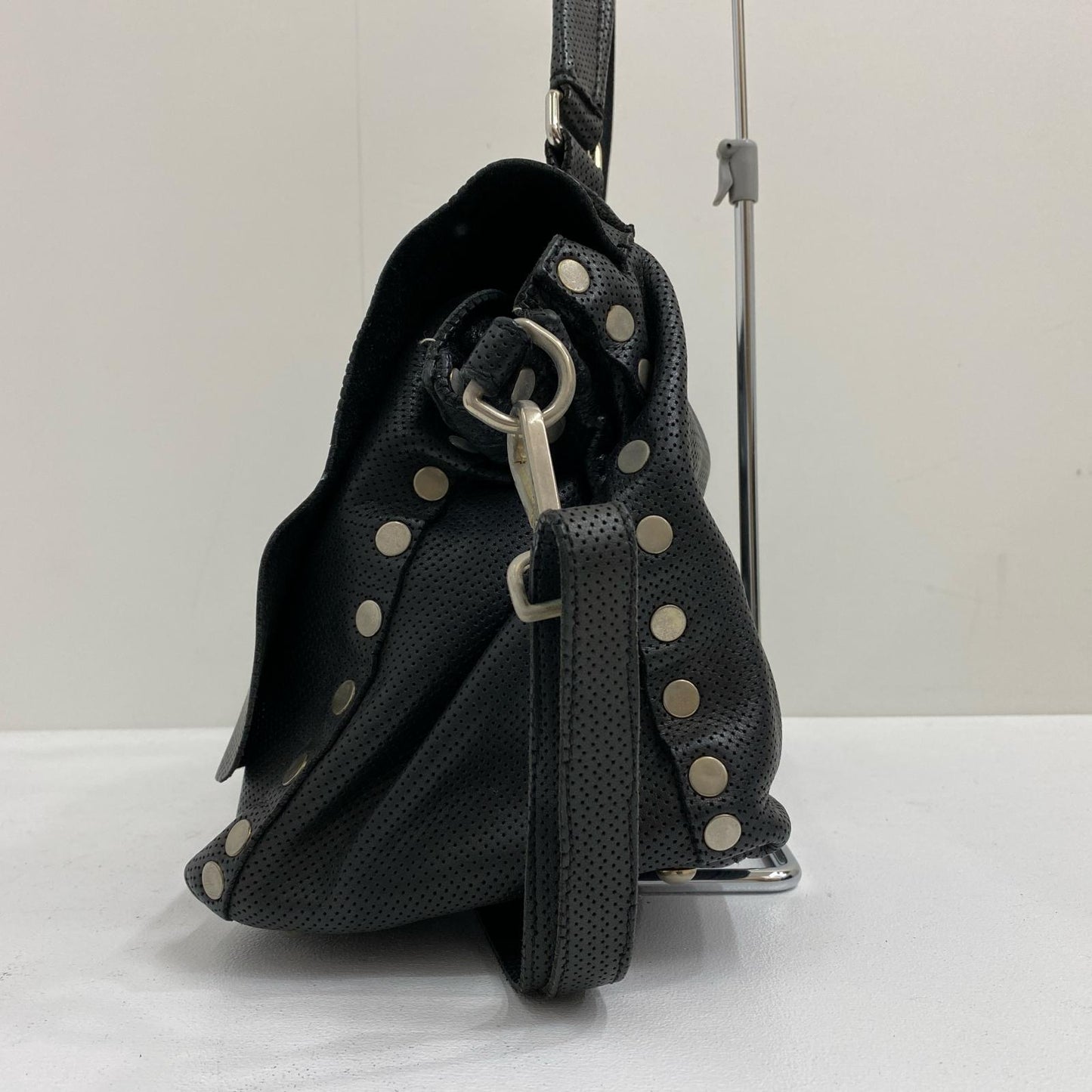 【中古】ZANELLATO | ザネラート POSTINA ANNI50 ショルダーバッグ ブラック【加古川店】