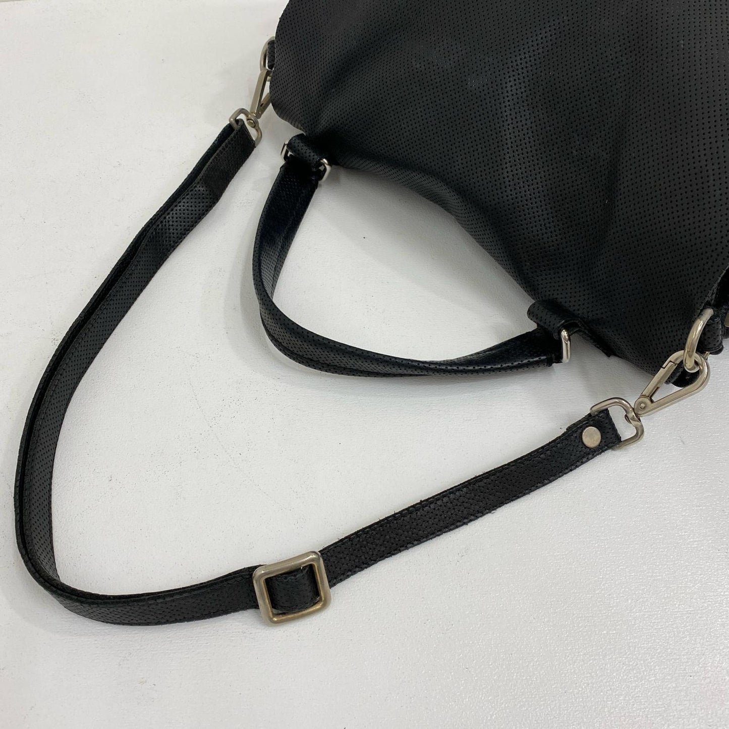 【中古】ZANELLATO | ザネラート POSTINA ANNI50 ショルダーバッグ ブラック【加古川店】