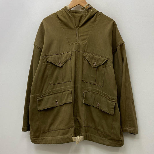 【中古】MILITARY衣料 | ミリタリーイリョウ British Army:Green Denim Smock ミリタリージャケット カーキ【加古川店】