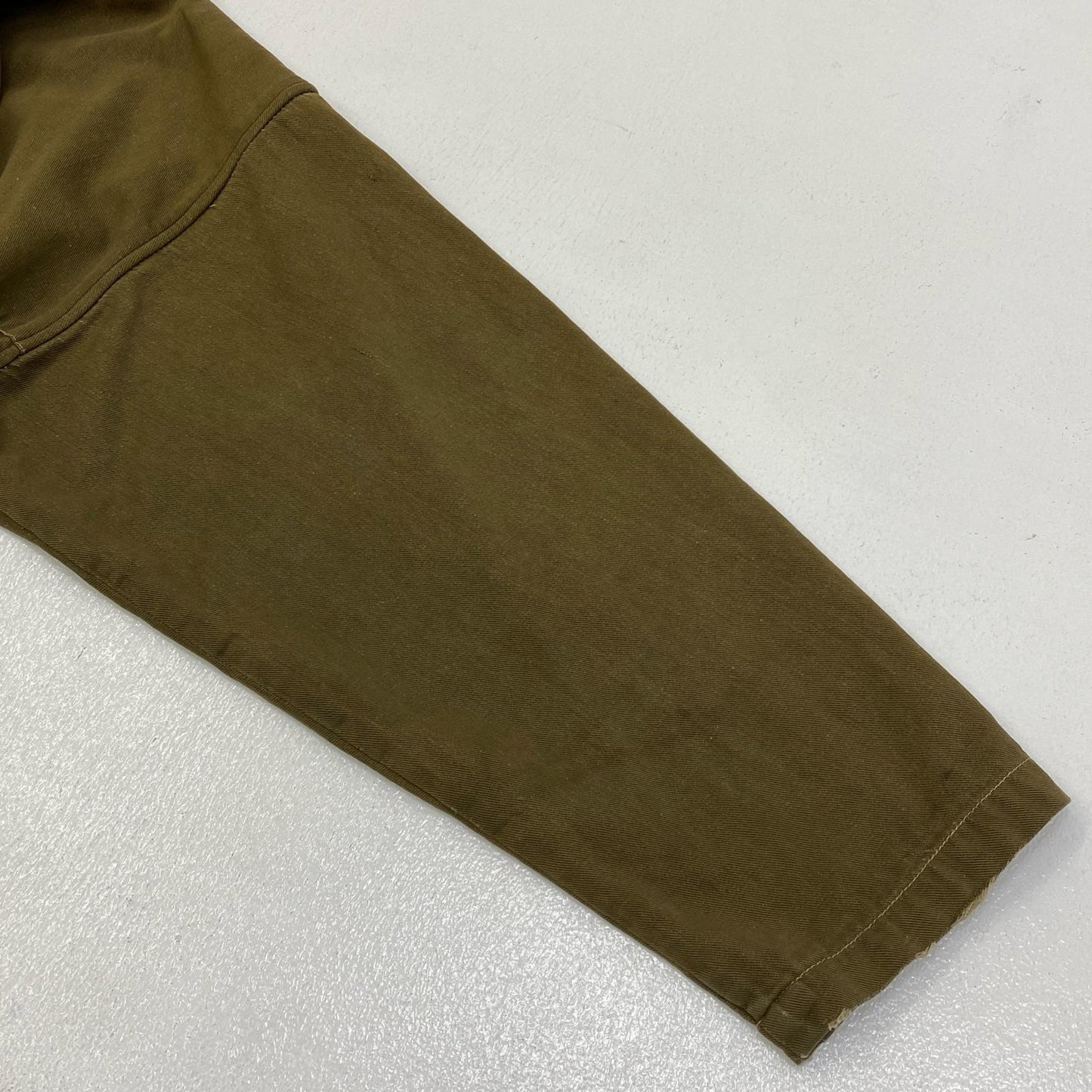【中古】MILITARY衣料 | ミリタリーイリョウ British Army:Green Denim Smock ミリタリージャケット カーキ【加古川店】