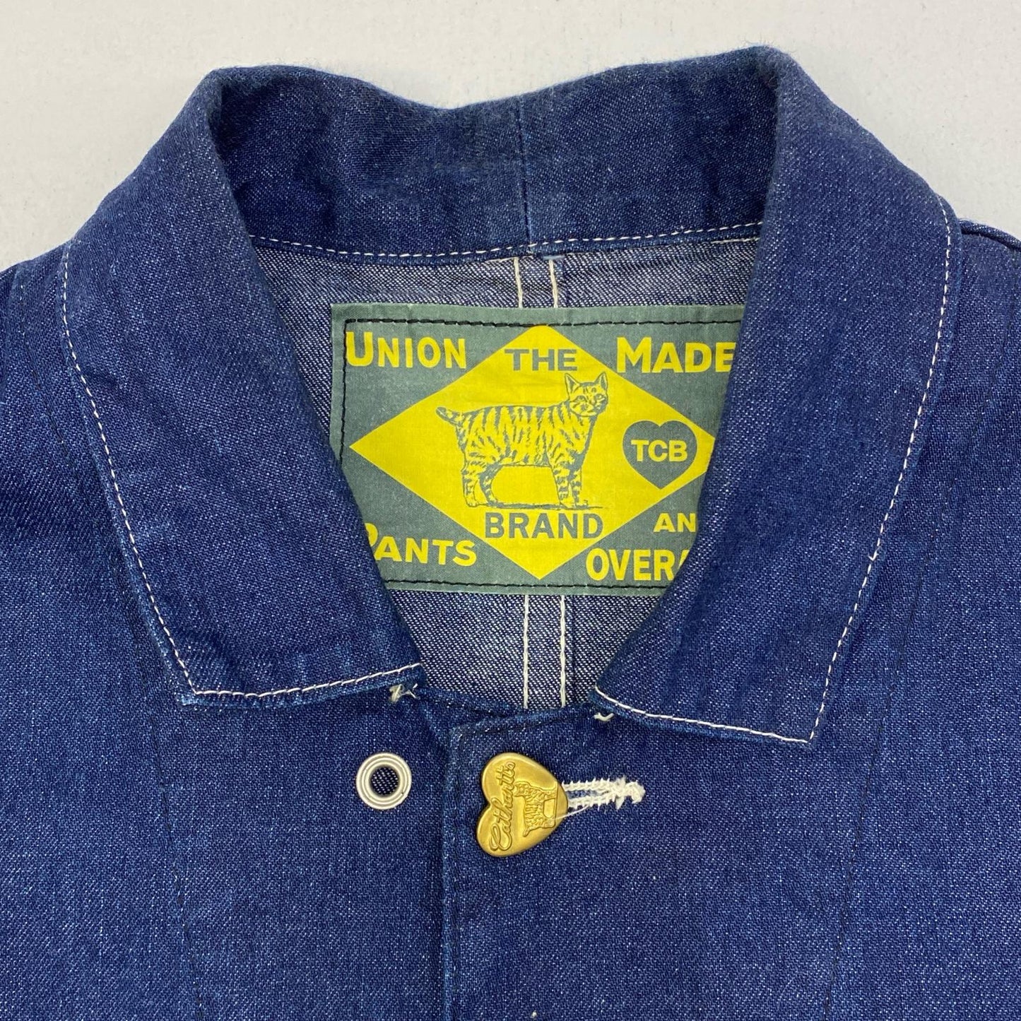 【中古】TCB JEANS | ティーシービ Cathartt Chore Coat 10oz カバーオール インディゴ【加古川店】