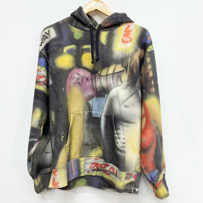 Supreme | シュプリーム ×LADY PINK プルオーバーパーカー 総柄 Mサイズ 21AW パーカー サイズ：M