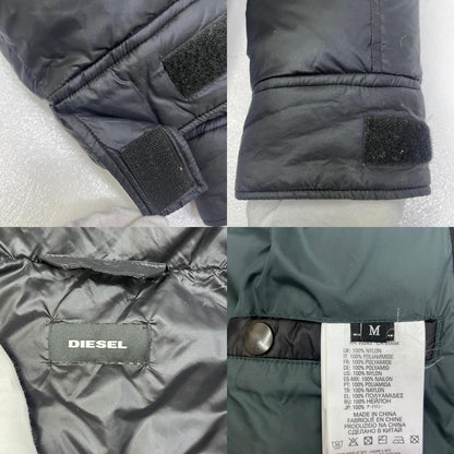 【中古】DIESEL | ディーゼル ブレイブマンロゴ ダウンジャケット ブラック サイズ：M【加古川店】