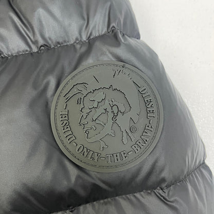 【中古】DIESEL | ディーゼル ブレイブマンロゴ ダウンジャケット ブラック サイズ：M【加古川店】