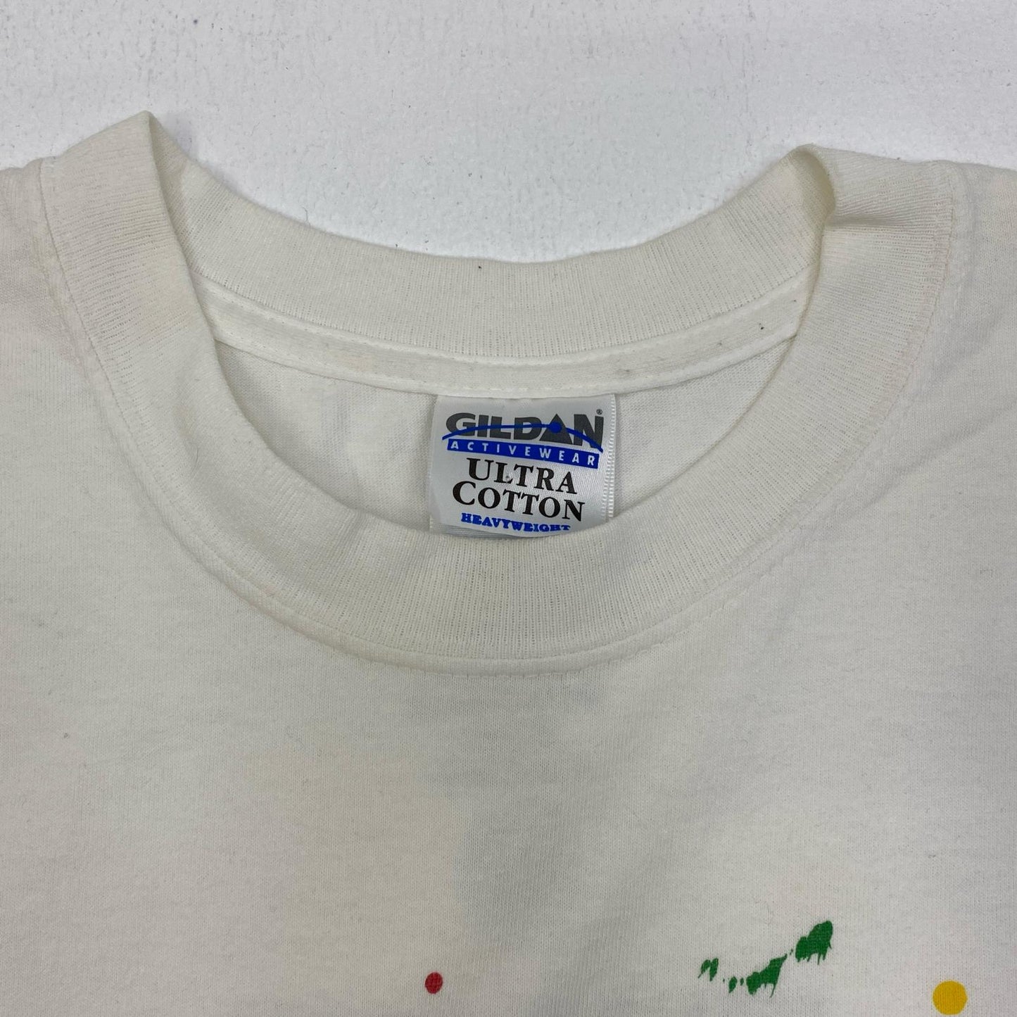 【中古】 MICHELANGELO ART TEE 半袖Ｔシャツ ホワイト サイズ：L【加古川店】