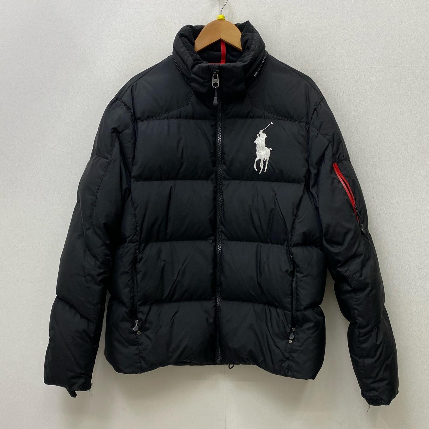 【中古】POLO RALPH LAUREN | ポロ・ラルフローレン BIG PONY DOWN JACKET ダウンジャケット ブラック サイズ：L【加古川店】