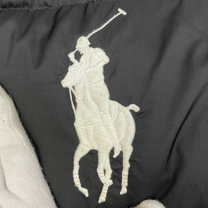 【中古】POLO RALPH LAUREN | ポロ・ラルフローレン BIG PONY DOWN JACKET ダウンジャケット ブラック サイズ：L【加古川店】