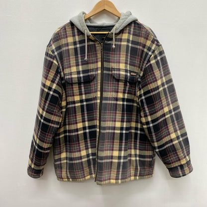 Supreme | シュプリーム Dickies Plaid Hooded Zip Up Shirt 中綿ジャケット チェック柄 Lサイズ 23AW 中綿ジャケット サイズ：L