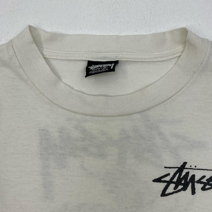 【中古】STUSSY | ステューシー dragon tee 半袖Ｔシャツ ホワイト サイズ：S【加古川店】