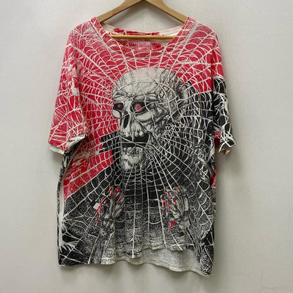 【中古】VINTAGE衣料 | ヴィンテージイリョウ scull spider 半袖Ｔシャツ サイズ：L【加古川店】