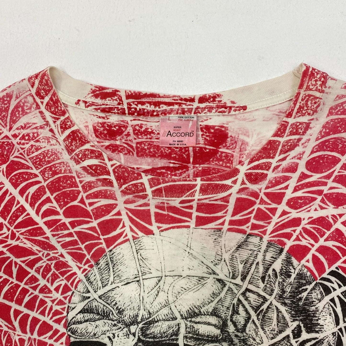 【中古】VINTAGE衣料 | ヴィンテージイリョウ scull spider 半袖Ｔシャツ サイズ：L【加古川店】