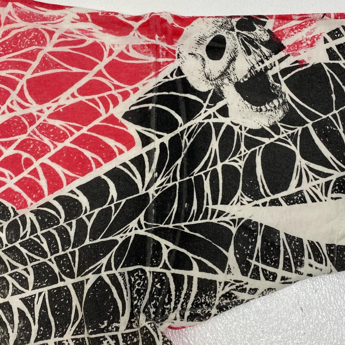 【中古】VINTAGE衣料 | ヴィンテージイリョウ scull spider 半袖Ｔシャツ サイズ：L【加古川店】