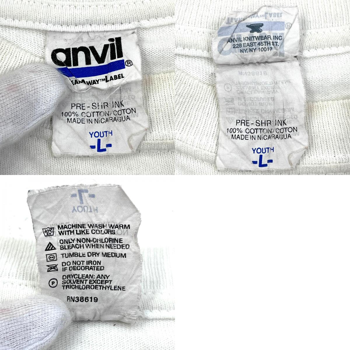 【中古】VINTAGE衣料 | ヴィンテージイリョウ a day to remember 半袖Ｔシャツ ホワイト サイズ：L【加古川店】