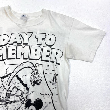 【中古】VINTAGE衣料 | ヴィンテージイリョウ a day to remember 半袖Ｔシャツ ホワイト サイズ：L【加古川店】