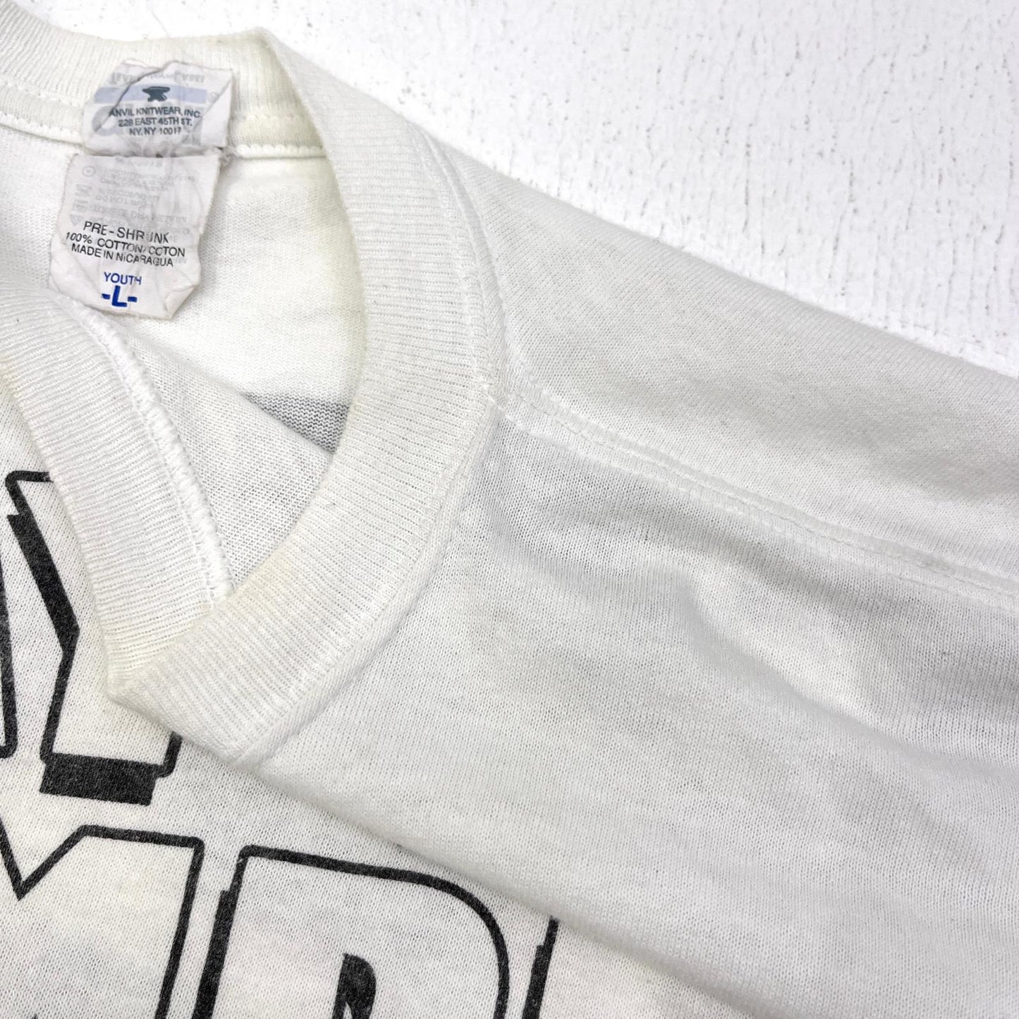 【中古】VINTAGE衣料 | ヴィンテージイリョウ a day to remember 半袖Ｔシャツ ホワイト サイズ：L【加古川店】