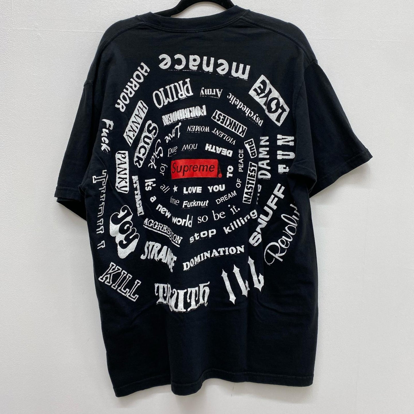 Supreme | シュプリーム SPIRAL TEE 半袖Tシャツ ブラック Lサイズ 21SS 半袖Ｔシャツ ブラック サイズ：L【加古川店】