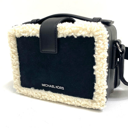 【中古】Michael Kors | マイケルコース COOPER スウェード ボディバッグ ブラック【加古川店】