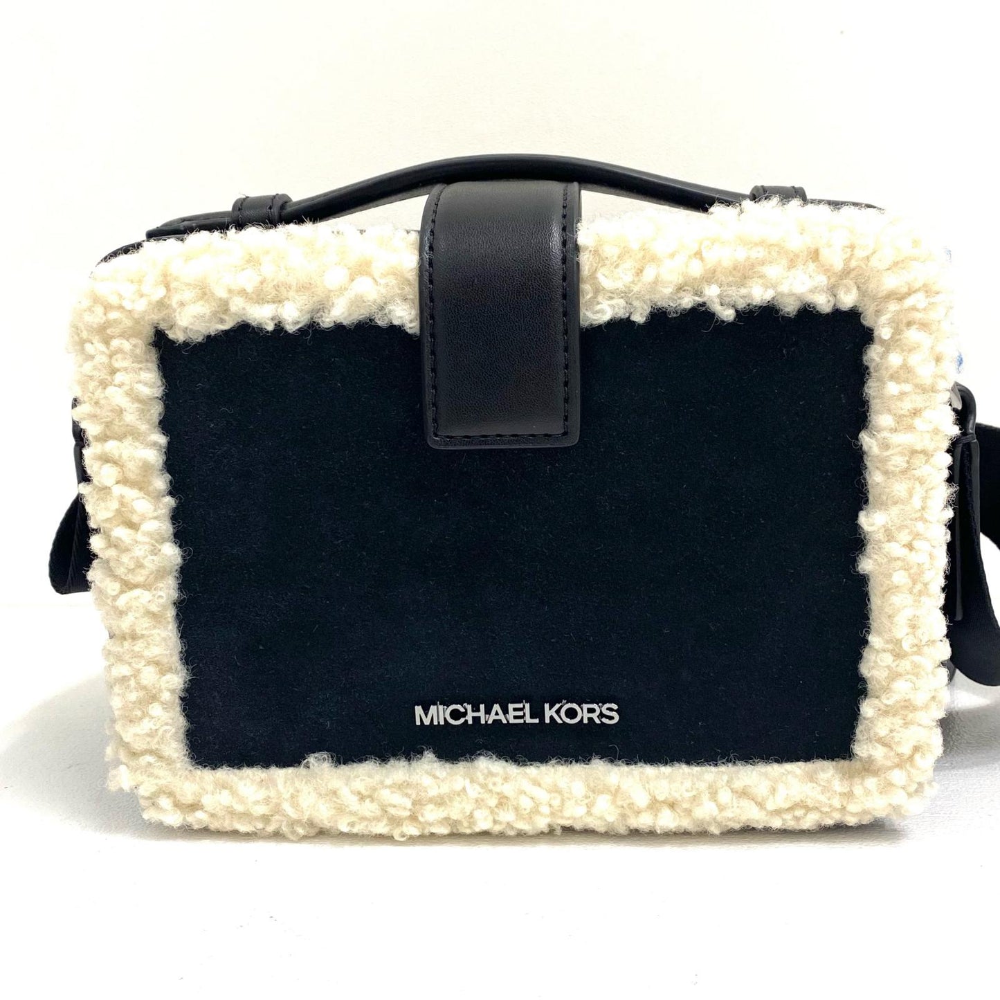 【中古】Michael Kors | マイケルコース COOPER スウェード ボディバッグ ブラック【加古川店】