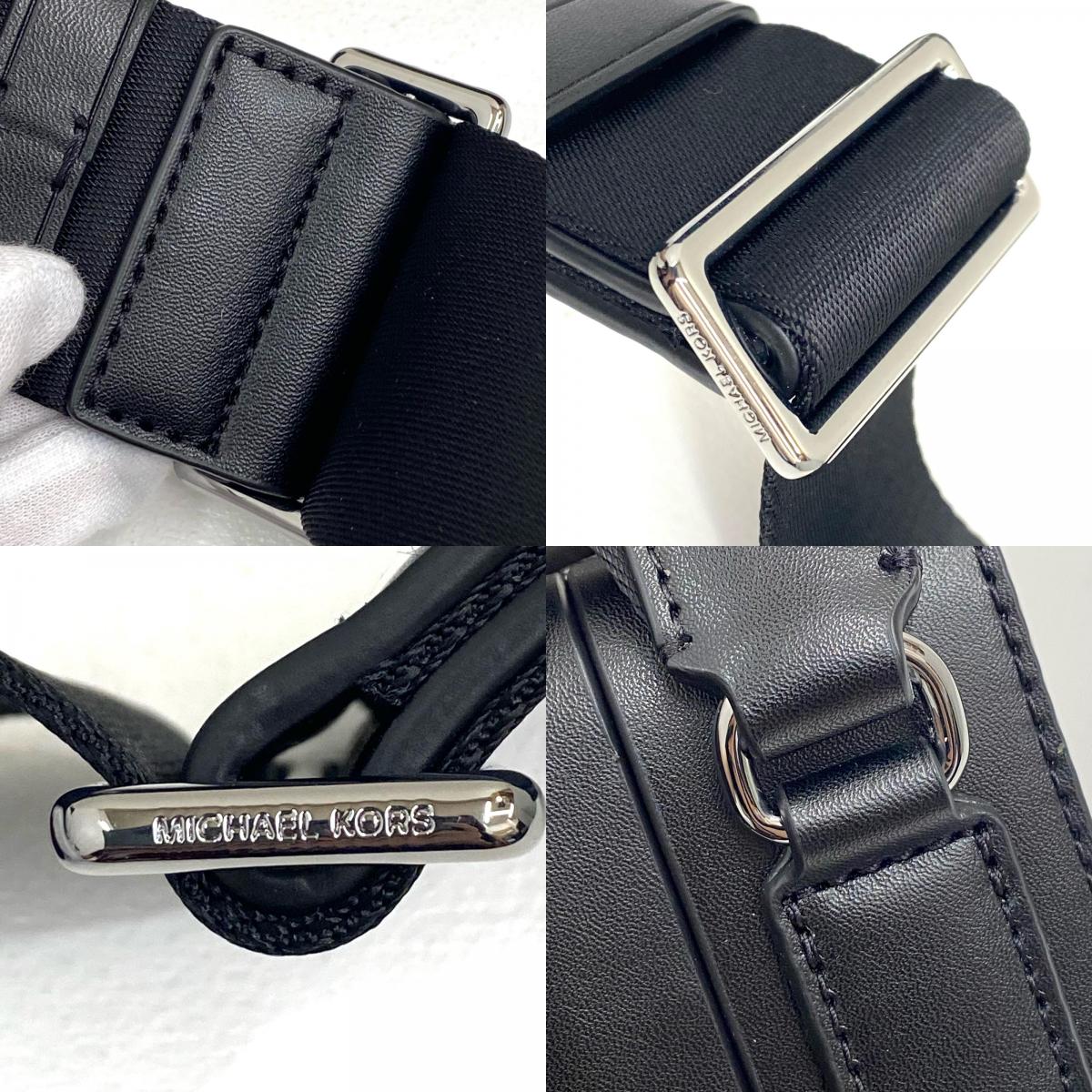 【中古】Michael Kors | マイケルコース COOPER スウェード ボディバッグ ブラック【加古川店】