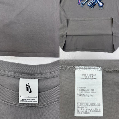 【中古】NIKE | ナイキ Yu-Gi-Oh x Nike Solo Swoosh Tee QS 半袖Ｔシャツ io7985-029 グレー サイズ：L【加古川店】