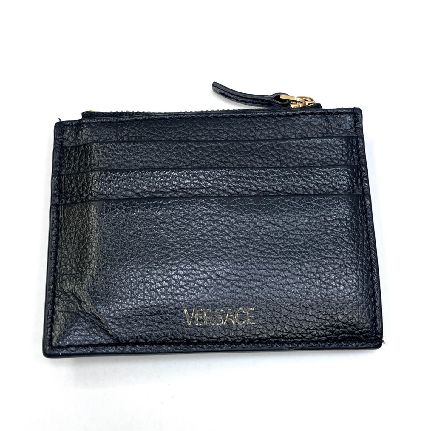【中古】VERSACE | ヴェルサーチ Virtus カードケース ブラック【加古川店】