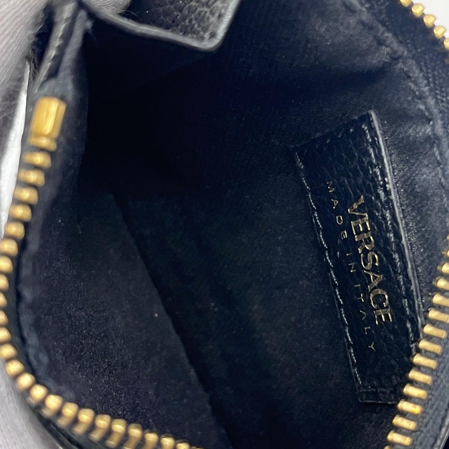 【中古】VERSACE | ヴェルサーチ Virtus カードケース ブラック【加古川店】