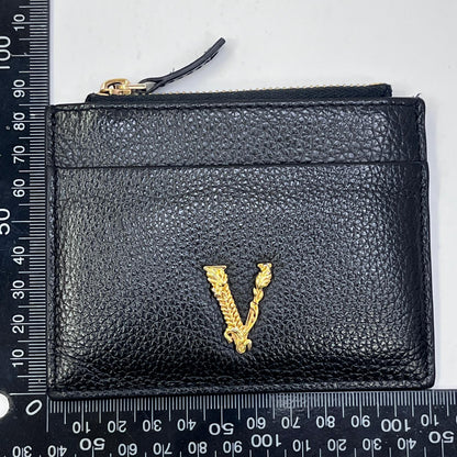 【中古】VERSACE | ヴェルサーチ Virtus カードケース ブラック【加古川店】