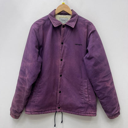 【中古】Carhartt WIP | カーハートダブリューアイピー CANVAS COACH JACKET その他アウター IO26723 パープル サイズ：M【加古川店】