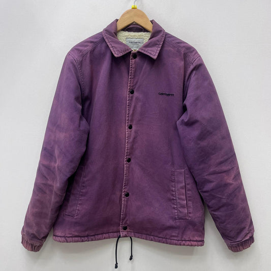 【中古】Carhartt WIP | カーハートダブリューアイピー CANVAS COACH JACKET その他アウター IO26723 パープル サイズ：M【加古川店】