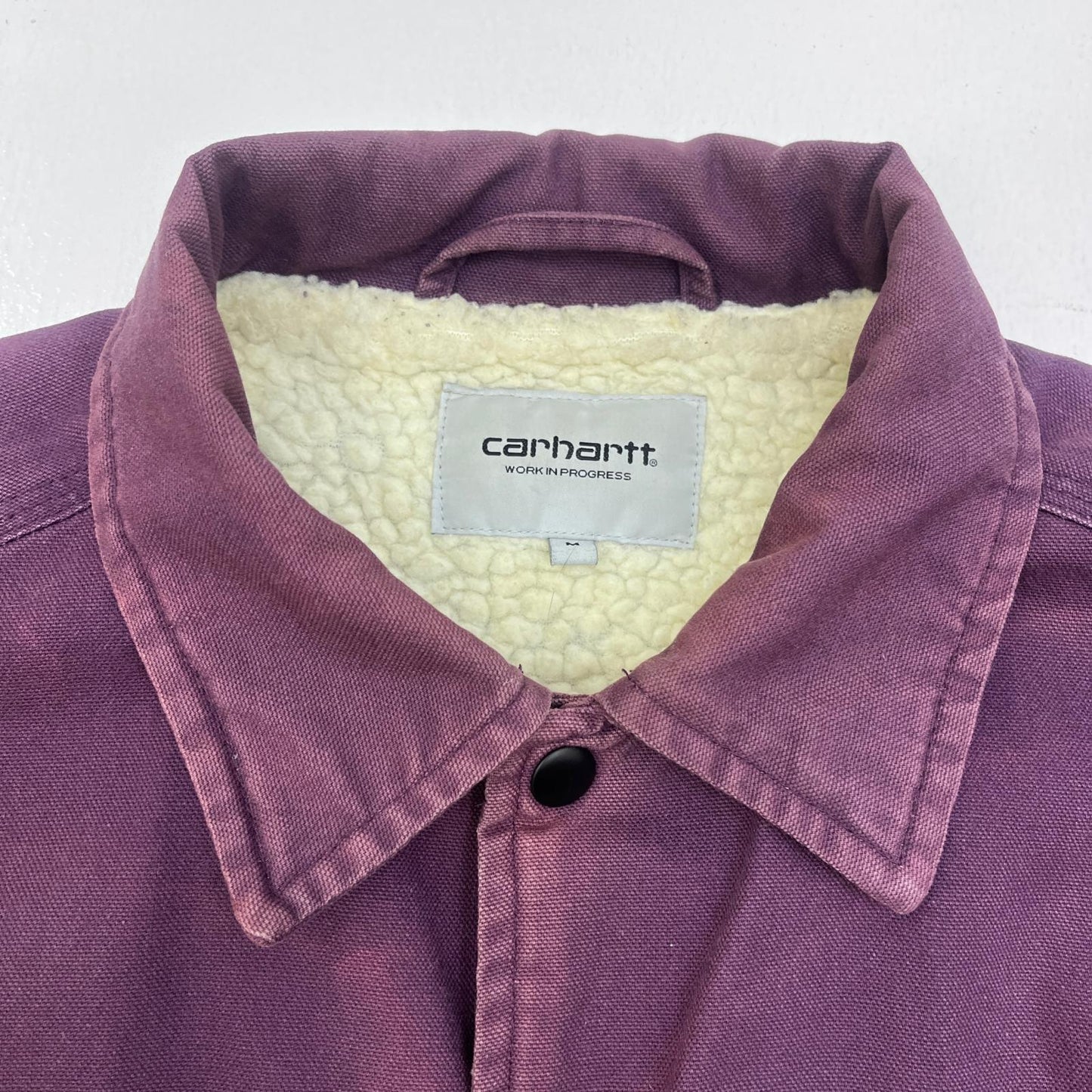 【中古】Carhartt WIP | カーハートダブリューアイピー CANVAS COACH JACKET その他アウター IO26723 パープル サイズ：M【加古川店】