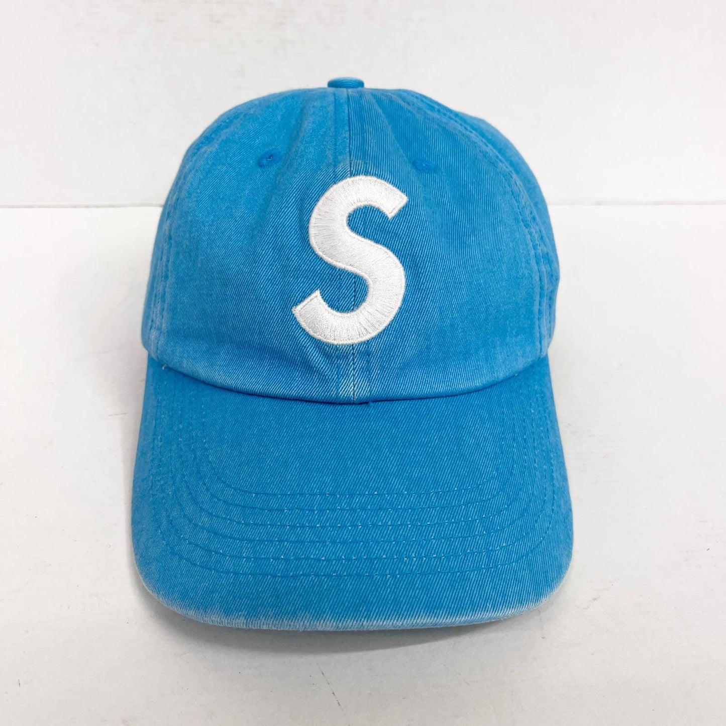 Supreme | シュプリーム Pigment Coated S Logo 6-Panel キャップ ライトブルー