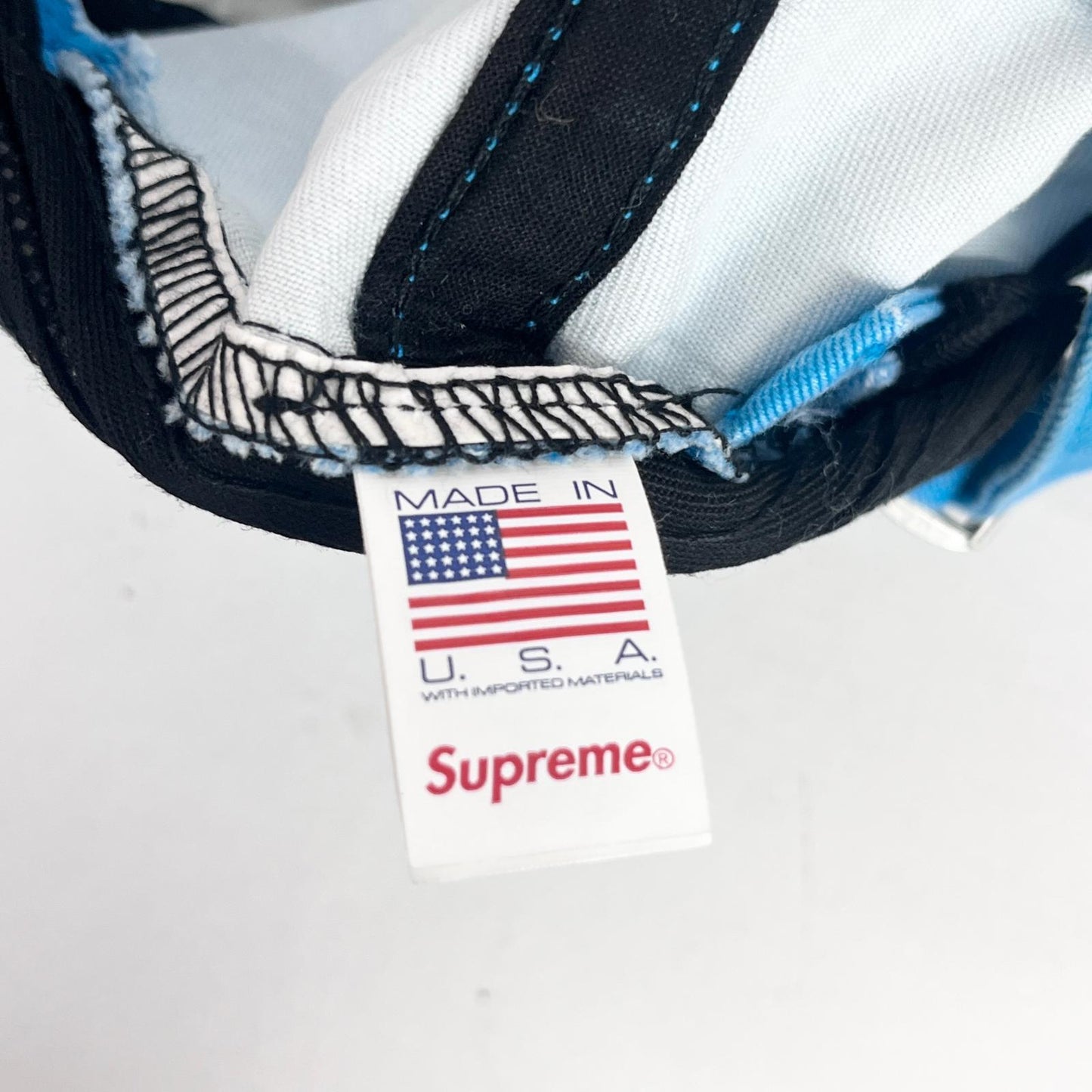 Supreme | シュプリーム Pigment Coated S Logo 6-Panel キャップ ライトブルー