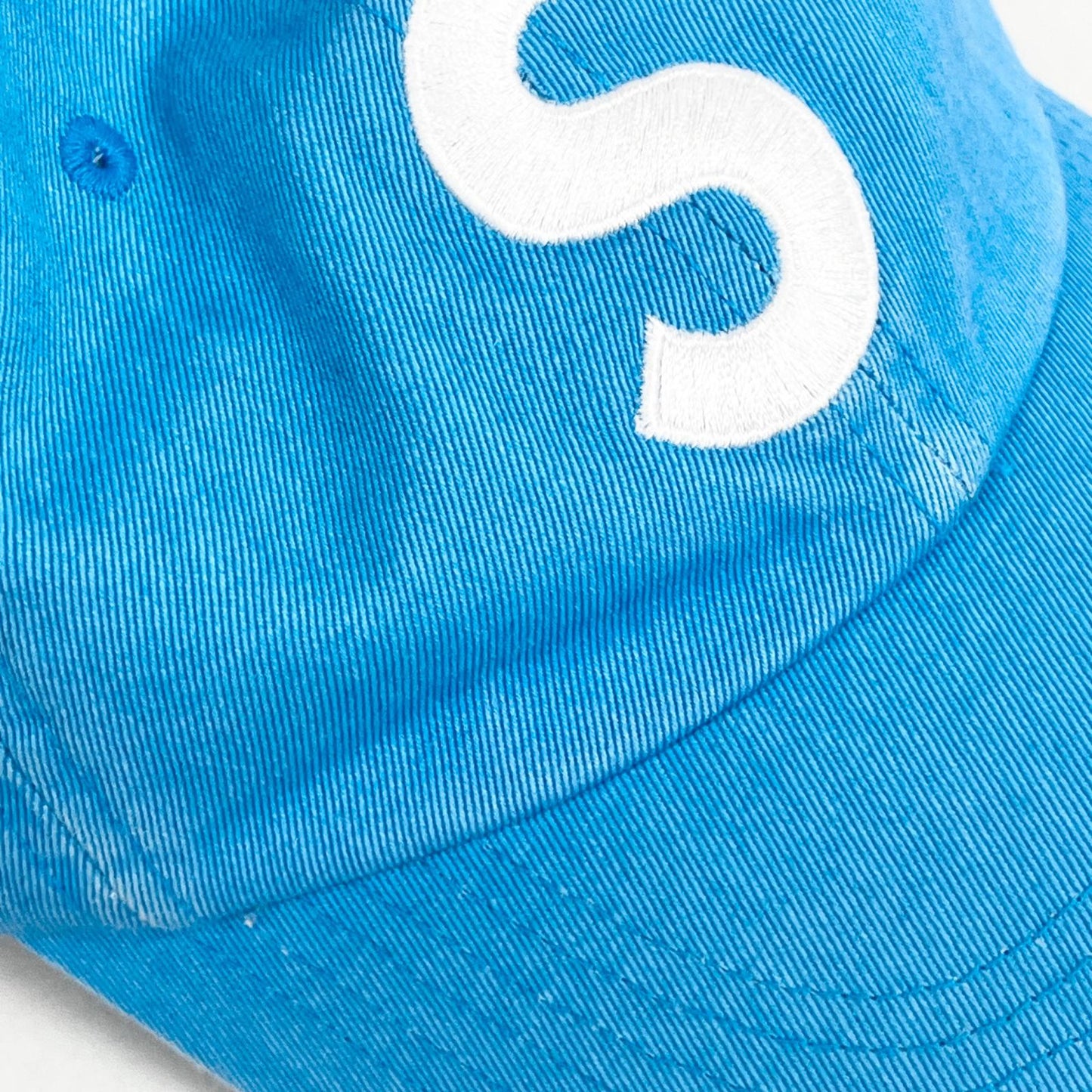 Supreme | シュプリーム Pigment Coated S Logo 6-Panel キャップ ライトブルー