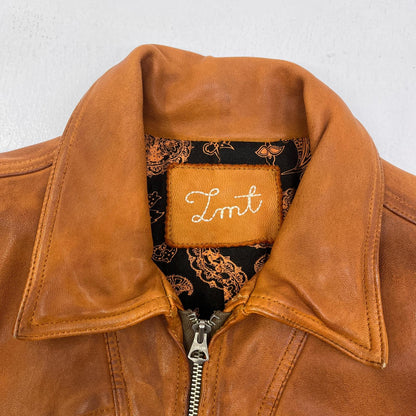 【中古】TMT | ティーエムティー レザー TJK-S1201 ブラウン サイズ：S【加古川店】