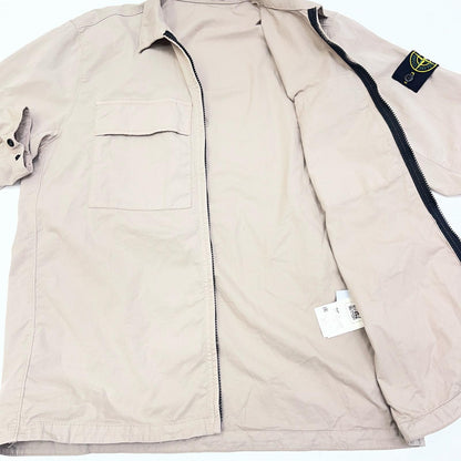 【中古】STONE ISLAND | ストーンアイランド shirt blouson ブルゾン 781510210 ベージュ サイズ：M【加古川店】
