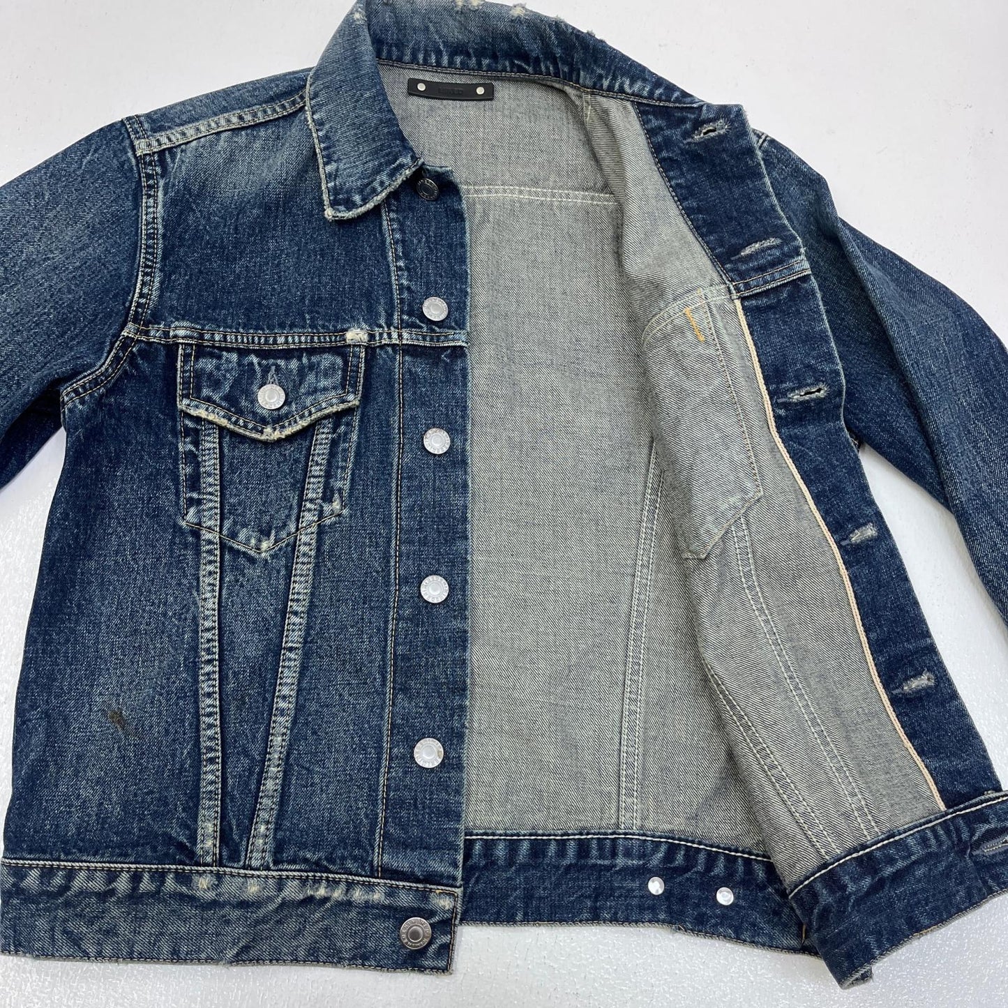 【中古】MINEDENIM | マインデニム CF-GJKT USD used加工 デニム gkt-801ud-85-012-3 インディゴ サイズ：1【加古川店】