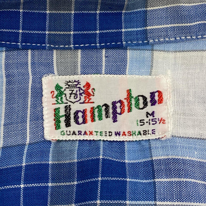 【中古】VINTAGE衣料 | ヴィンテージイリョウ HAMPTON:CHECK L/S SHIRT 長袖シャツ サイズ：M【加古川店】