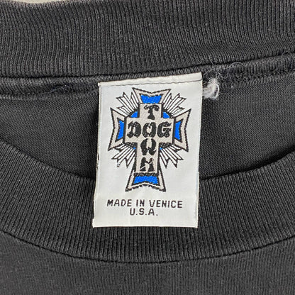 【中古】DOGTOWN | ドッグタウン SUICIDAL TENDENCIES 長袖Ｔシャツ ブラック サイズ：M【加古川店】