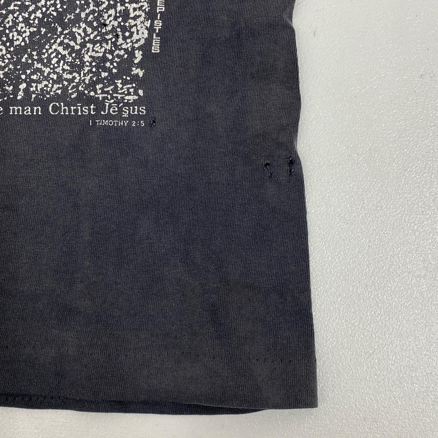 【中古】 jesus won by one living epistles 半袖Ｔシャツ グレー サイズ：M【加古川店】