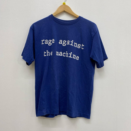 【中古】 rage against the machine:molotov screen stars 半袖Ｔシャツ ブルー サイズ：L【加古川店】