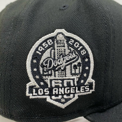 【中古】NEW ERA | ニューエラ 海外限定・逆LAロゴ・Dodgers キャップ ブラック【加古川店】