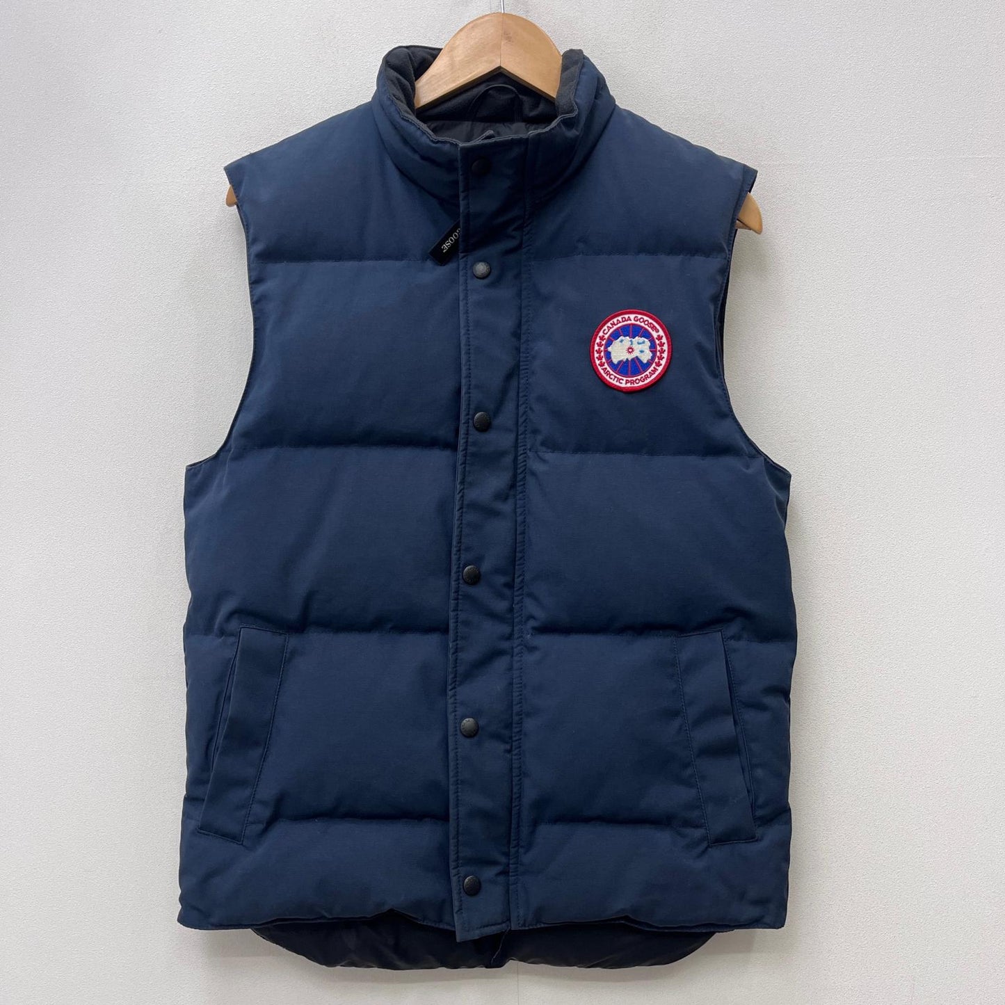 【中古】CANADA GOOSE | カナダグース GARSON VEST ダウンベスト 4151M ネイビー サイズ：S【加古川店】