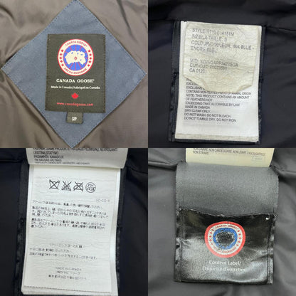【中古】CANADA GOOSE | カナダグース GARSON VEST ダウンベスト 4151M ネイビー サイズ：S【加古川店】