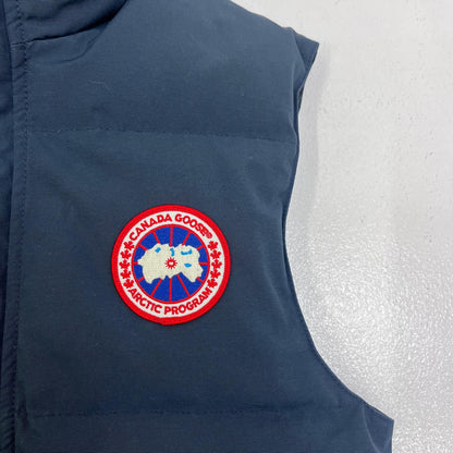 【中古】CANADA GOOSE | カナダグース GARSON VEST ダウンベスト 4151M ネイビー サイズ：S【加古川店】