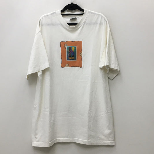 【中古】 BEAVIS AND BUTT-HEAD:STANLEY DESANTIS 半袖Ｔシャツ 90s ホワイト サイズ：XL【加古川店】