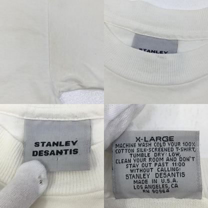 【中古】 BEAVIS AND BUTT-HEAD:STANLEY DESANTIS 半袖Ｔシャツ 90s ホワイト サイズ：XL【加古川店】
