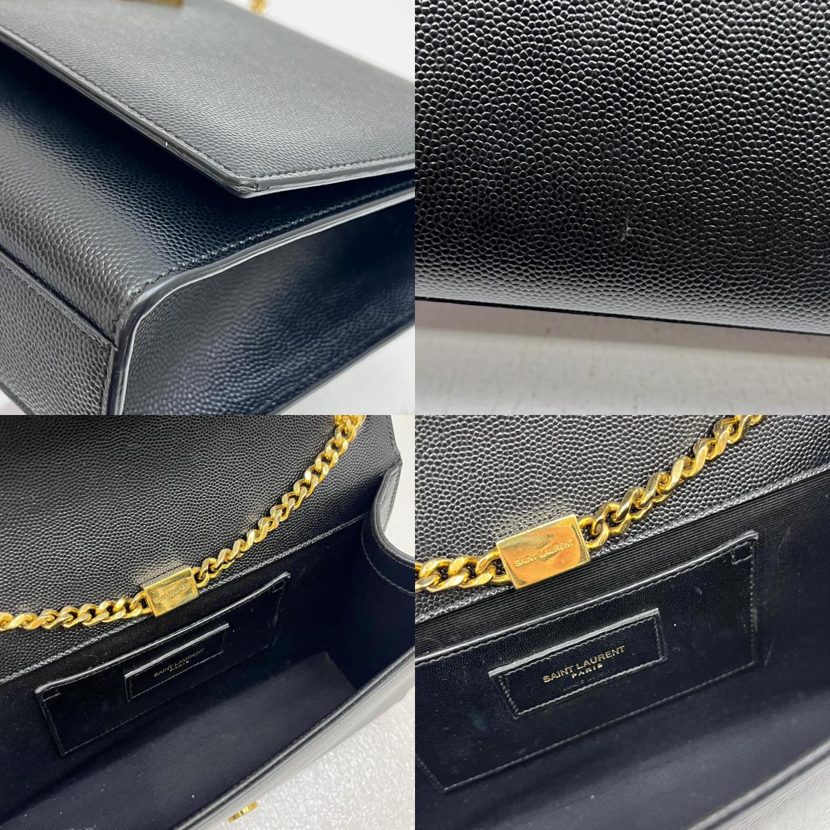 【中古】SAINT LAURENT | サンローラン KATE S ショルダーバッグ 469390 ブラック【加古川店】
